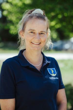 Die Bürgermeisterin Marion Frei